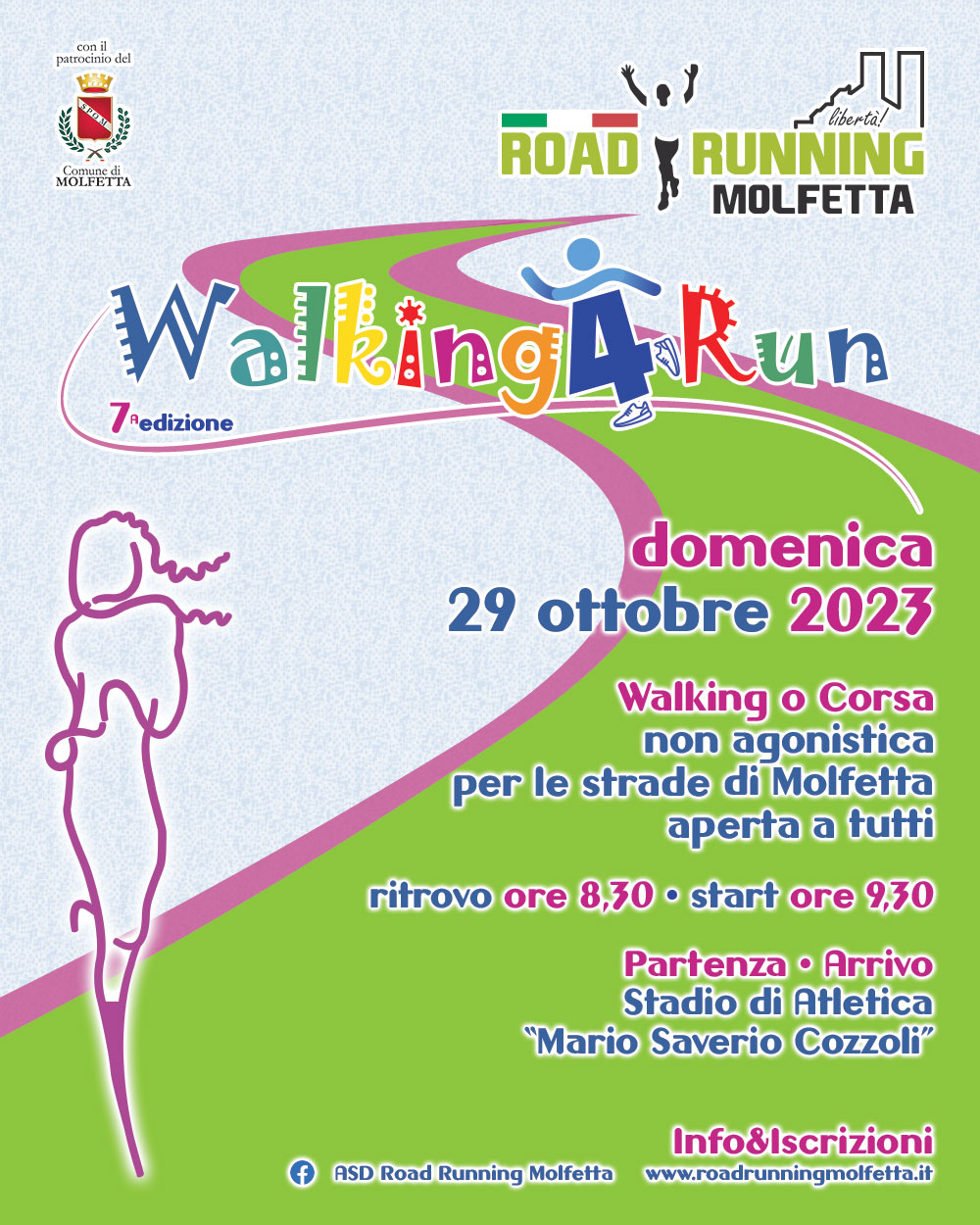 Walking 4 Run 2023 - Iscriviti Ora!